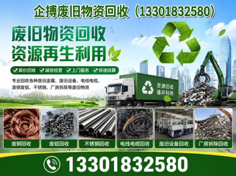 崇明区上海废旧金属回收展示图